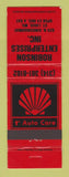 Matchbook Cover - Shell oil gas Robinson St Louis MO