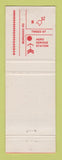 Matchbook Cover - Shell oil gas Aero Service Mount Maunganui New Zealand