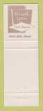 Matchbook Cover - Shell oil gas Madriver Bellefontaine OH