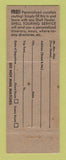 Matchbook Cover - Shell oil gas Touring Service WEAR LAMINATED