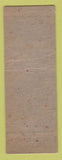 Matchbook Cover - Shell oil gas Broad & Blvd Lake Charles LA WEAR LAMINATED