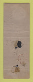 Matchbook Cover - Shell oil gas Alpena MI WORN LAMINATED