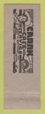 Matchbook Cover - Shell oil gas Bank Houston TX