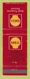 Matchbook Cover - Shell oil gas Cooper's Richmond Heights MO WEAR