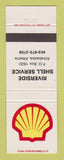 Matchbook Cover - Shell oil gas Riverside Athabaska AB