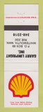 Matchbook Cover - Shell oil gas Garry Limpright Whitemouth MB