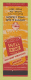 Matchbook Cover - Shell oil gas Johnny & Earl Suffolk VA