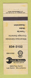 Matchbook Cover - Shell oil gas Claude Maheux Lac Quinn QC YELLOW