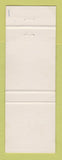 Matchbook Cover - Shell oil gas Claude Maheux Lac Quinn QC GREEN