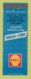 Matchbook Cover - Shell oil gas Cooper's Richmond Heights MO