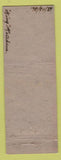 Matchbook Cover - Shell oil gas Krieger's Godeffroy NY LAMINATED