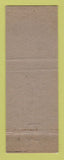 Matchbook Cover - Shell oil gas Manuel Oliver Concord CA WEAR LAMINATED