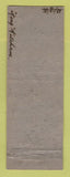 Matchbook Cover - Shell oil gas Krieger's Godeffroy NY LAMINATED