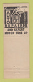 Matchbook Cover - Shell oil gas Duricek's Rossford OH
