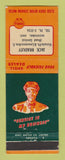 Matchbook Cover - Shell oil gas Jack Bradley Wexford ON WEAR