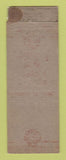 Matchbook Cover - Shell oil gas Jim Haney's Jacksonville FL WORN LAMINATED