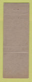 Matchbook Cover - Shell oil gas Schoening Davenport IA WEAR LAMINATED