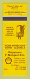 Matchbook Cover - Shell oil gas Depanneur F Mongeon St Remi QC