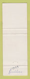 Matchbook Cover - Shell oil gas St Laurent and Fils Matane QC WEAR
