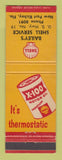Matchbook Cover - Shell oil gas Bailey's New Port Richey FL