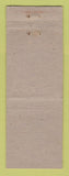 Matchbook Cover - Shell oil gas Kriegel & Tucker WEAR
