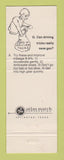 Matchbook Cover - Shell oil gas Clio MI
