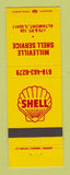 Matchbook Cover - Shell oil gas Milleville Altamont IL