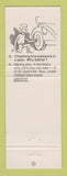 Matchbook Cover - Shell oil gas Car Wash San Francisco CA