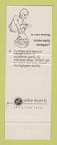Matchbook Cover - Shell oil gas Dersch Mount Carmel IL