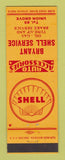 Matchbook Cover - Shell oil gas Bryant Union Grove WI
