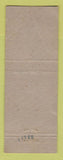 Matchbook Cover - Shell oil gas Kieth Crossen Rosenheath ON CREASES