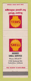 Matchbook Cover - Shell oil gas Norris Columbus IN