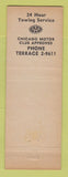 Matchbook Cover - Shell oil gas Kahn's Elmhurst IL Kountry Kitchen