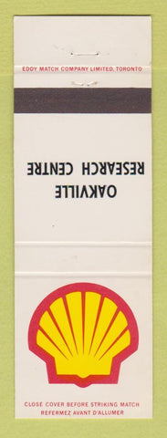Matchbook Cover - Shell oil gas Oakville ON Research Centre