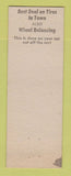 Matchbook Cover - Shell oil gas Kahut's Woodburn OR