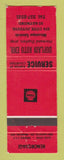 Matchbook Cover - Shell oil gas Duplain St Raymond QC RED WEAR