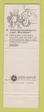 Matchbook Cover - Shell oil gas Banta Louisville KY