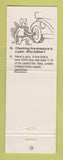 Matchbook Cover - Shell oil gas Crossroads Roanoke VA