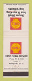 Matchbook Cover - Shell oil gas Ken's Wampsville NY
