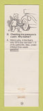 Matchbook Cover - Shell oil gas Crossroads Roanoke VA