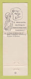 Matchbook Cover - Shell oil gas Concord CA WORN