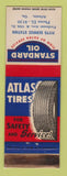 Matchbook Cover - Standard oil gas Pitts Atlanta GA WORN LAMINATED