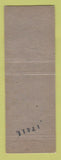 Matchbook Cover - Shell oil gas 15% More LAMINATED