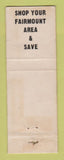 Matchbook Cover - Standard oil gas Al Waits Independence MO WEAR LAMINATED