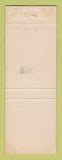 Matchbook Cover - Standard oil gas 9 Mile and Coolidge Oak Park MI BLACK