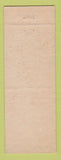 Matchbook Cover - Standard oil gas Stuart Sietsma Lafayette IN