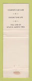 Matchbook Cover - Standard oil gas Jerry's & Larry's Knosville IA