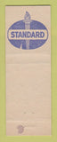 Matchbook Cover - Standard oil gas Lilly Road Garage Milwaukee WI hillbilly