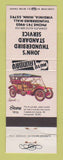 Matchbook Cover - Standard oil gas John's Thunderbird Virginia MN