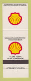 Matchbook Cover - Standard oil gas Alert Today Alive Tomorrow Canada